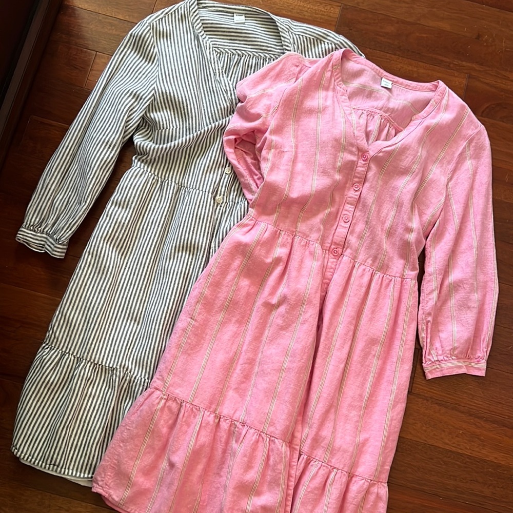 Bundle of two shirt dresses